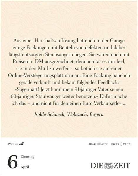 Produktbild: Was mein Leben reicher macht Tagesabrei&szlig;kalender 2027 - Gl&uuml;cksmomente f&uuml;r jeden Tag