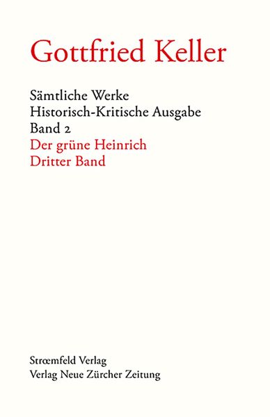 Produktbild: S&auml;mtliche Werke. Historisch-Kritische Ausgabe, Band 1&ndash;3
