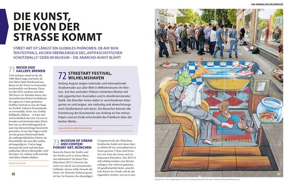Produktbild: Lonely Planets 500 Einmalige Erlebnisse Deutschland