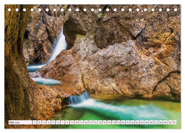 Produktbild: Deutschland - Traumhafte Reiseziele (Tischkalender 2026 DIN A5 quer), CALVENDO Monatskalender