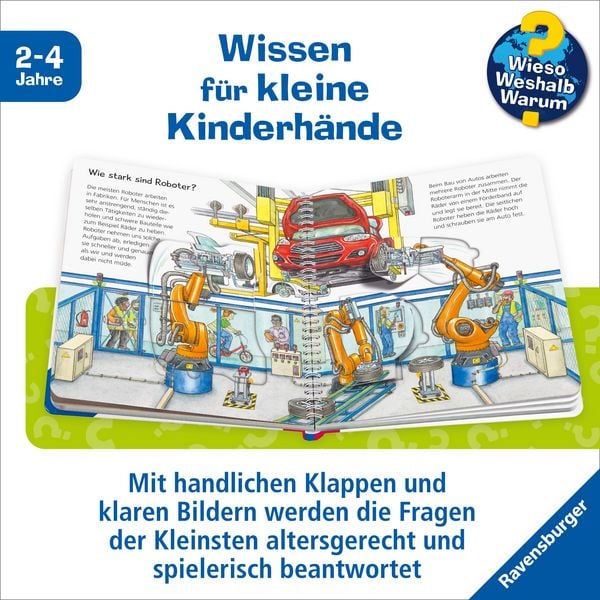 Produktbild: Wieso? Weshalb? Warum? junior, Band 78 - Die Roboter
