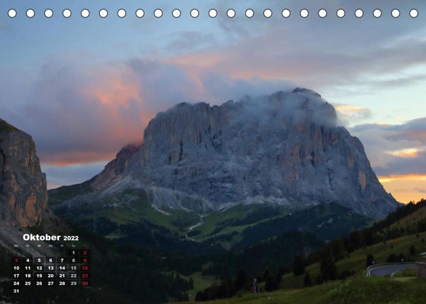 Produktbild: Bergdramen (Tischkalender 2022 DIN A5 quer)