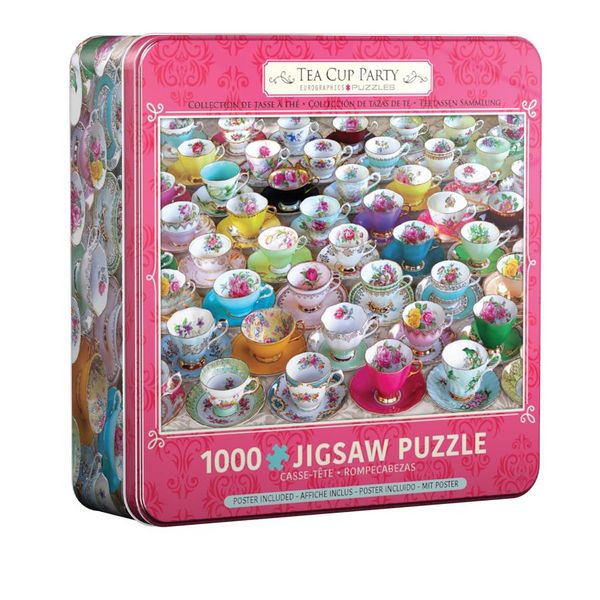 Produktbild: Puzzle in Dosen 1000 Teile - Tea Cup Party