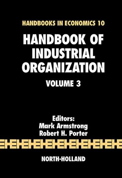 Produktbild: Handbook of Industrial Organization