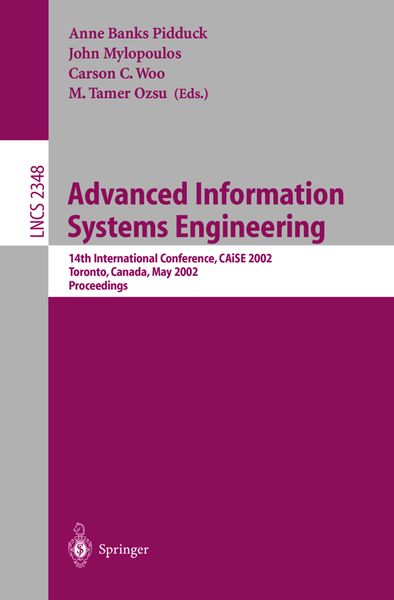 Produktbild: Advanced Information Systems Engineering