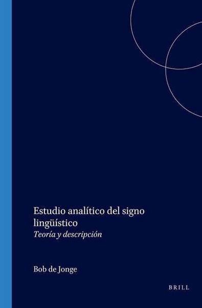 Produktbild: Estudio Anal&iacute;tico del Signo Ling&uuml;&iacute;stico