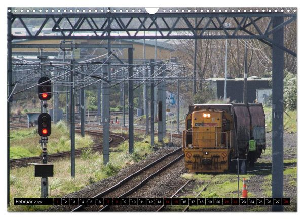 Produktbild: Eisenbahn in Neuseeland (Wandkalender 2026 DIN A3 quer), CALVENDO Monatskalender