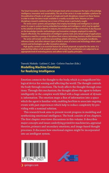 Produktbild: Modelling Machine Emotions for Realizing Intelligence