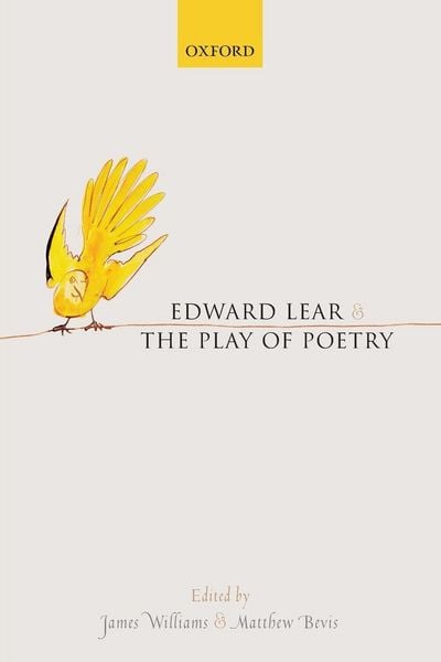 Produktbild: Edward Lear and the Play of Poetry