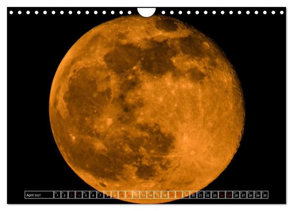 Produktbild: Faszination Mond - der etwas andere Mondkalender (Wandkalender 2027 DIN A4 quer), CALVENDO Monatskalender