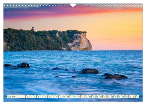 Produktbild: Insel R&uuml;gen - Malerische Kreidek&uuml;ste (Wandkalender 2027 DIN A3 quer), CALVENDO Monatskalender