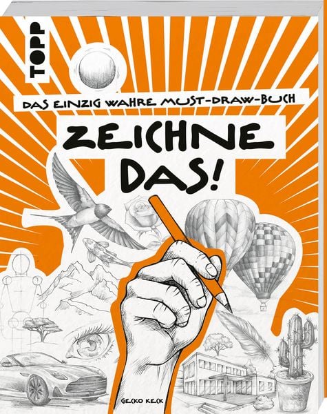 Zeichne das!, Taschenbuch von Gecko Keck, Frechverlag GmbH, 978-3-7358-8223-3