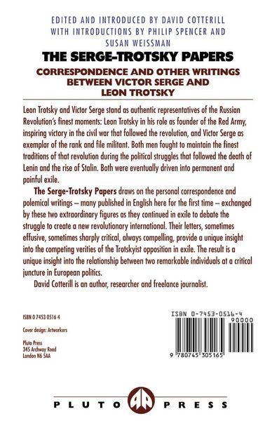 Produktbild: The Serge-Trotsky Papers