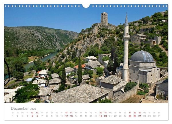 Produktbild: Kreuz und quer durch Bosnien-Herzegowina (Wandkalender 2026 DIN A3 quer), CALVENDO Monatskalender