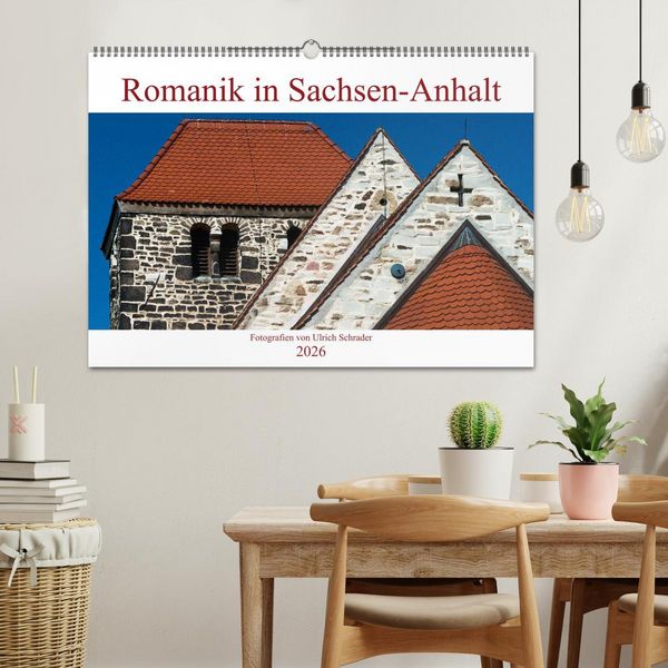 Produktbild: Romanik in Sachsen-Anhalt (Wandkalender 2026 DIN A2 quer), CALVENDO Monatskalender