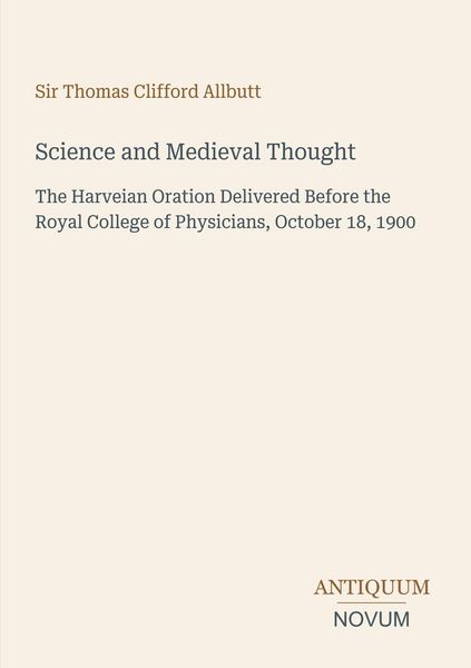 Produktbild: Science and Medieval Thought