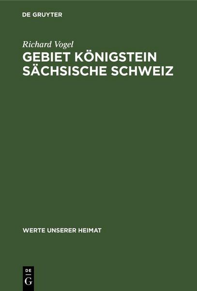 Produktbild: Gebiet K&ouml;nigstein S&auml;chsische Schweiz