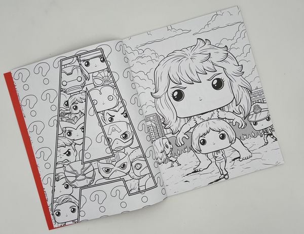 Produktbild: Marvel: Das offizielle Avengers Funko Pop!-Malbuch