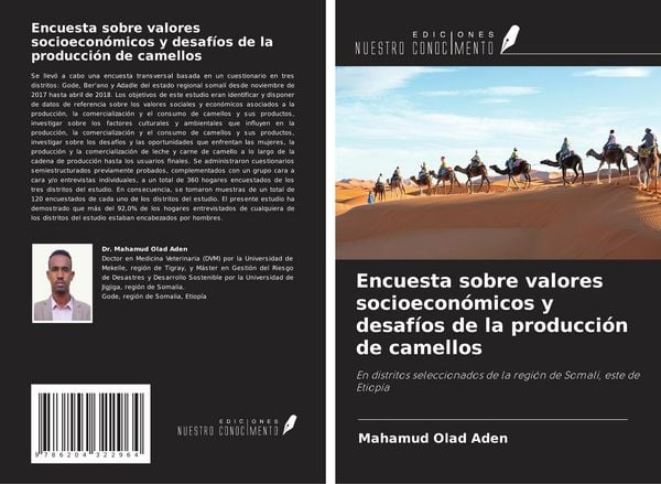 Produktbild: Encuesta sobre valores socioecon&oacute;micos y desaf&iacute;os de la producci&oacute;n de camellos