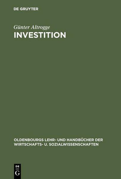 Produktbild: Investition