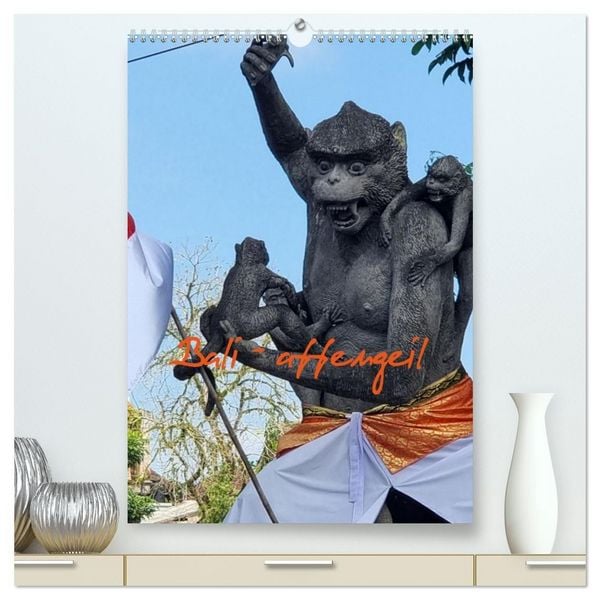 Produktbild: Bali - affengeil (hochwertiger Premium Wandkalender 2026 DIN A2 hoch), Kunstdruck in Hochglanz