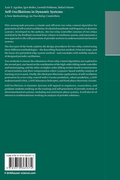 Produktbild: Self-Oscillations in Dynamic Systems