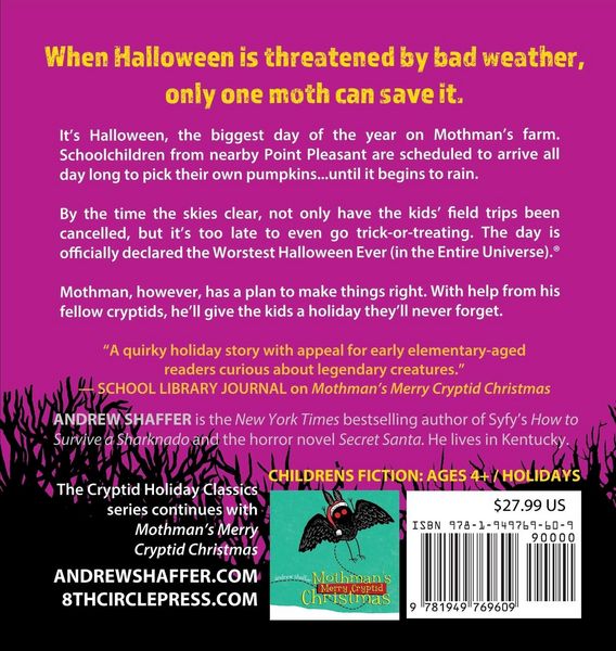 Produktbild: Mothman's Happy Cryptid Halloween