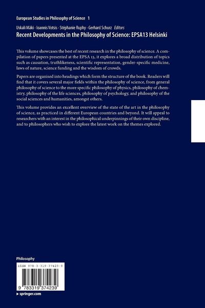 Produktbild: Recent Developments in the Philosophy of Science: EPSA13 Helsinki