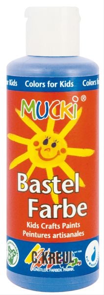 Produktbild: KREUL MUCKI Bastelfarbe 6er Set 80 ml