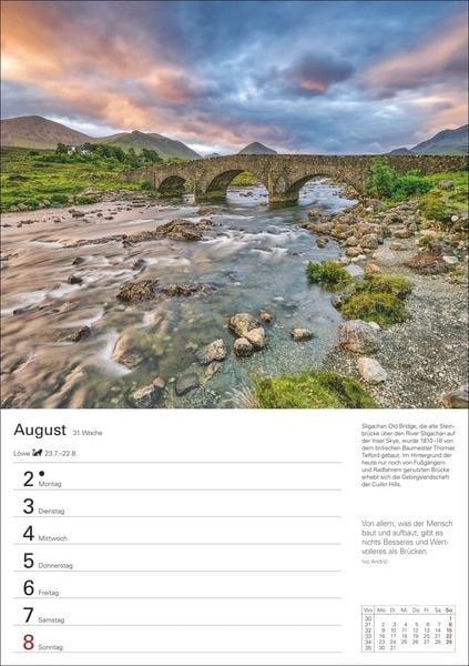 Produktbild: Schottland Wochenplaner 2027 - Eine Reise in 53 Bildern
