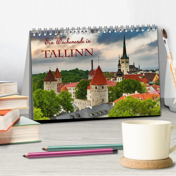 Produktbild: Ein Wochenende in Tallinn (Tischkalender 2026 DIN A5 quer), CALVENDO Monatskalender