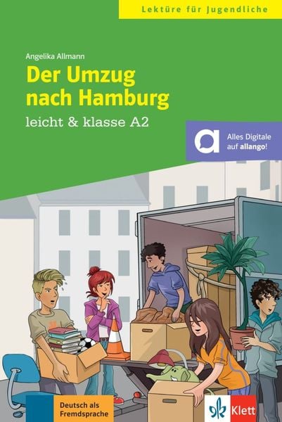 Der Umzug nach Hamburg, Taschenbuch von Angelika Allmann, Klett Sprachen GmbH, 9783126749435