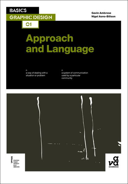 Produktbild: Basics Graphic Design 01: Approach and Language