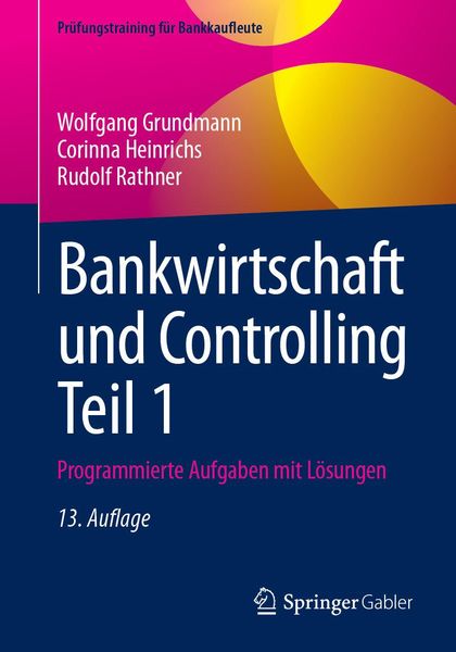Produktbild: Bankwirtschaft und Controlling Teil 1