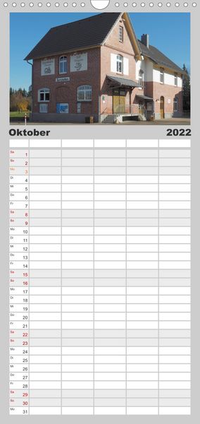 Produktbild: Familienplaner Gerstetten (Wandkalender 2022 , 21 cm x 45 cm, hoch)