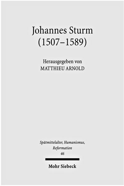 Produktbild: Johannes Sturm (1507-1589)