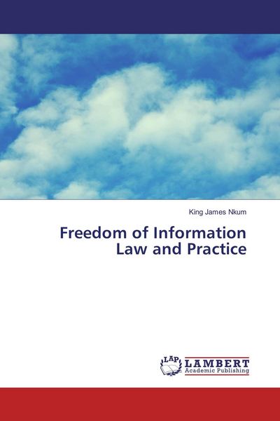 Produktbild: Freedom of Information Law and Practice