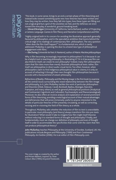 Produktbild: Refractions of Reality: Philosophy and the Moving Image