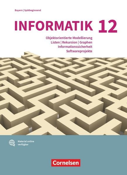 Produktbild: Informatik (Oldenbourg) - Gymnasium Bayern - Ausgabe 2017 - 12. Jahrgangsstufe