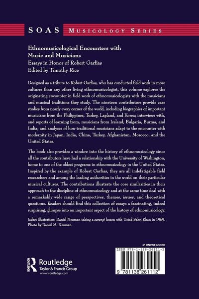 Produktbild: Ethnomusicological Encounters with Music and Musicians