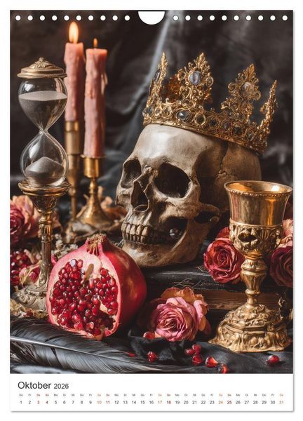 Produktbild: Barocke Pracht (Wandkalender 2026 DIN A4 hoch), CALVENDO Monatskalender