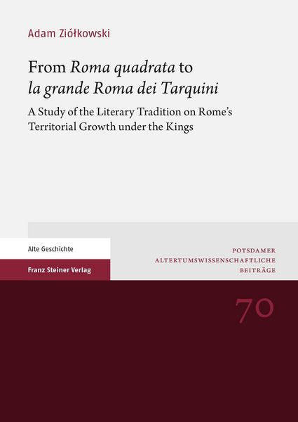 Produktbild: From "Roma quadrata" to "la grande Roma dei Tarquini"