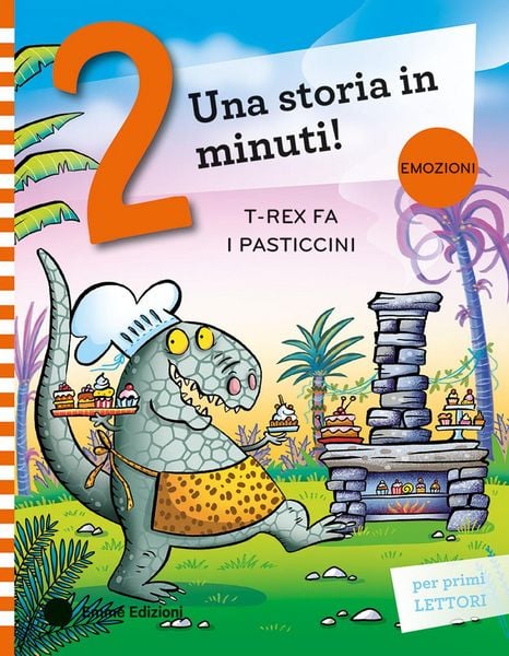 Produktbild: T-Rex fa i pasticcini. Stampatello maiuscolo