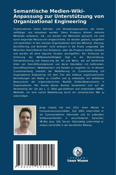 Produktbild: Semantische Medien-Wiki-Anpassung zur Unterst&uuml;tzung von Organizational Engineering