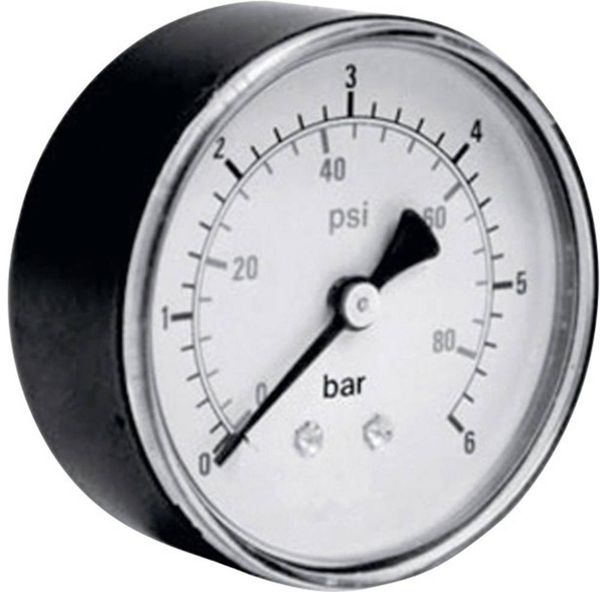 ICH Manometer 306.40.10 Anschluss (Manometer): Rückseite 0 bis 10 bar Außengewinde 1/8' 1 St.