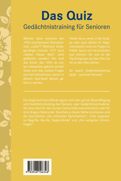 Produktbild: Allgemeinwissen. Das Ged&auml;chtnistraining-Quiz f&uuml;r Senioren. Ideal als Besch&auml;ftigung, Ged&auml;chtnistraining, Aktivierung bei Demenz.