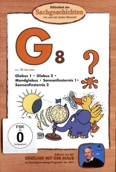 Produktbild: G8 - Globus 1/Globus 2/Mondglobus/Sonnenfinsternis 1/Sonnenfinsternis 2 (Bibliothek der Sachgeschichten)
