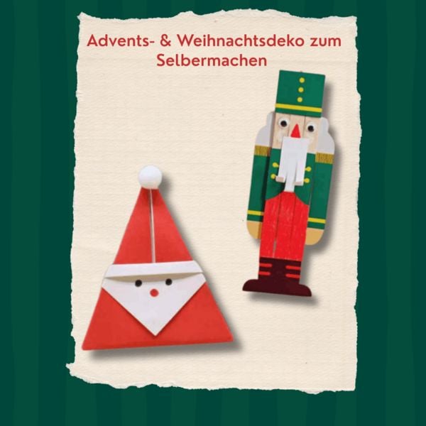 Produktbild: Bastel-Adventskalender f&uuml;r die ganze Familie - Dein kreativer DIY-Adventskalender mit 24 T&uuml;rchen voller Bastel- und Besch&auml;ftigungsideen