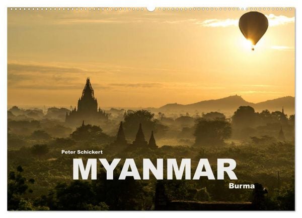 Produktbild: Myanmar - Burma (Wandkalender 2026 DIN A2 quer), CALVENDO Monatskalender