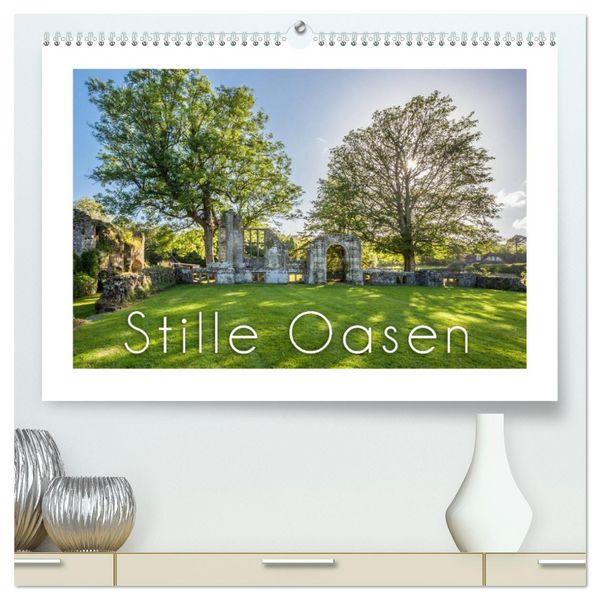 Produktbild: Stille Oasen (hochwertiger Premium Wandkalender 2026 DIN A2 quer), Kunstdruck in Hochglanz